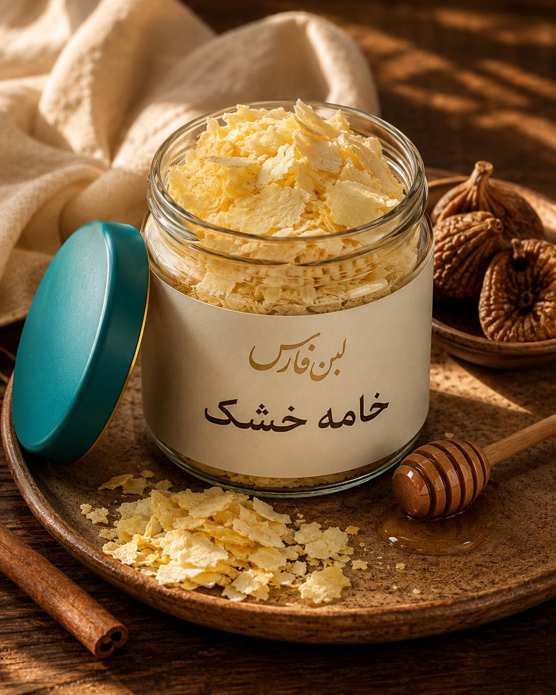خامه خشک (پولکی)